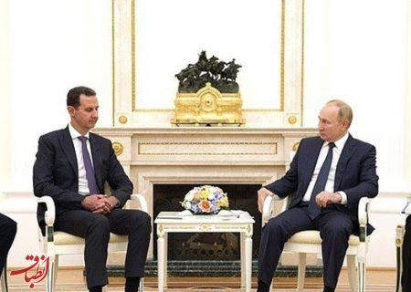 پوتین به اسد: انتخابات اخیر نشان داد که مردم به شما اعتماد دارند / دولت شما اکنون ۹۰ درصد از خاک سوریه را تحت کنترل خود دارد