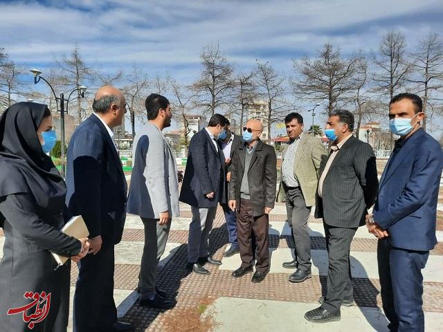 بازدیدشهردار و اعضای شورای اسلامی شهر لاهیجان از جزیره استخر + تصاویر