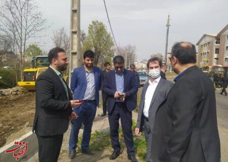 تأکید شهردار رشت در تسریع روند بازگشایی خیابان شهیدان عاطفی