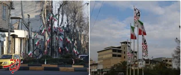 شهر لاهیجان آماده استقبال از دهه فجر است | زیباسازی و تزیین شهر برای جشن پیروزی انقلاب