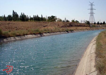 آبگذاری پنجمین مرحله کانال‌های کشاورزی مناطق شرقی استان گیلان