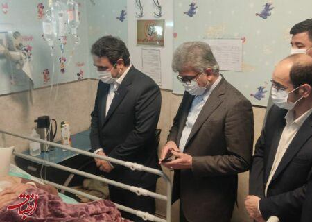 عیادت معاون وزیر بهداشت از سانحه‌دیدگان حادثه لنگرود | به‌زودی تعدادی از مصدومان مرخص می‌شوند