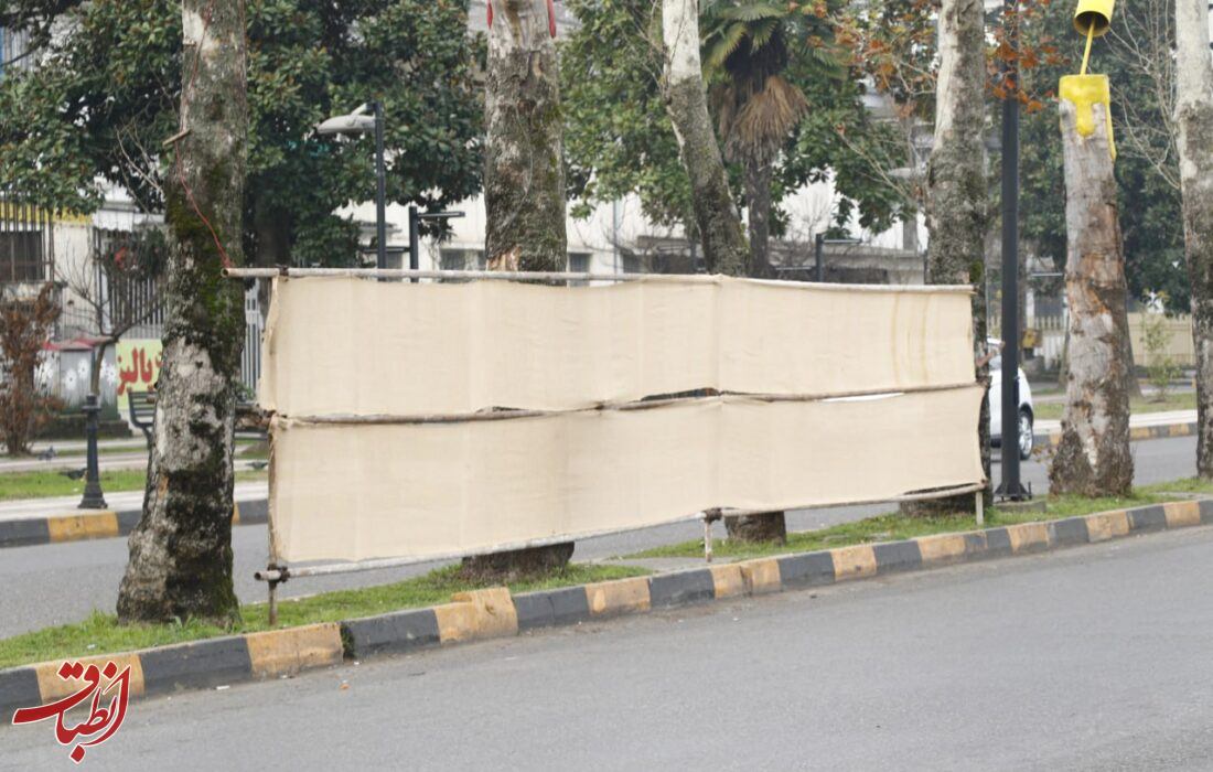 محل تبلیغات نامزدهای انتخابات در لاهیجان نصب شد