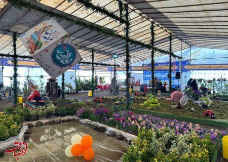 چهارمین نمایشگاه گل و گیاه شهرداری لاهیجان افتتاح شد