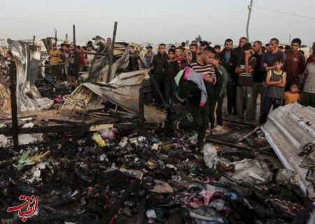 جنایت در غزه | آوارگانی که «زنده زنده» در آتش سوختند | نتانیاهو: اشتباهی غم‌انگیز بود!