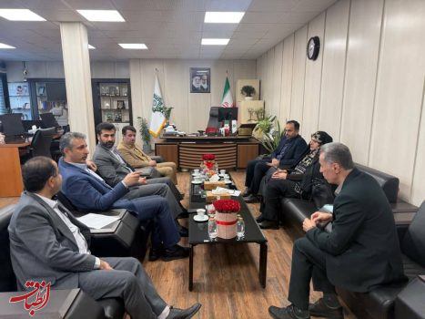 دیدار شهردار رشت با مدیرکل امور مالیاتی استان گیلان