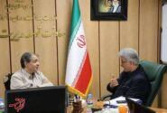 پیگیری مطالبات پرسنلی نظام سلامت گیلان در دیدار رئیس دانشگاه علوم پزشکی با معاون وزیر بهداشت