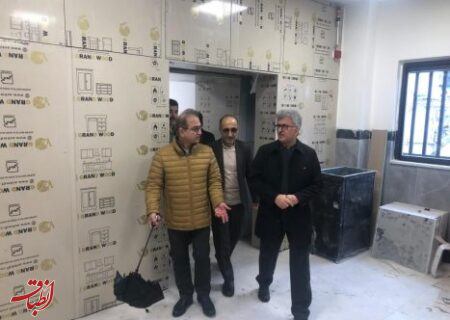 بازدید رئیس دانشگاه علوم پزشکی گیلان از پروژه‌های رادیوتراپی و پت‌اسکن مرکز رازی رشت