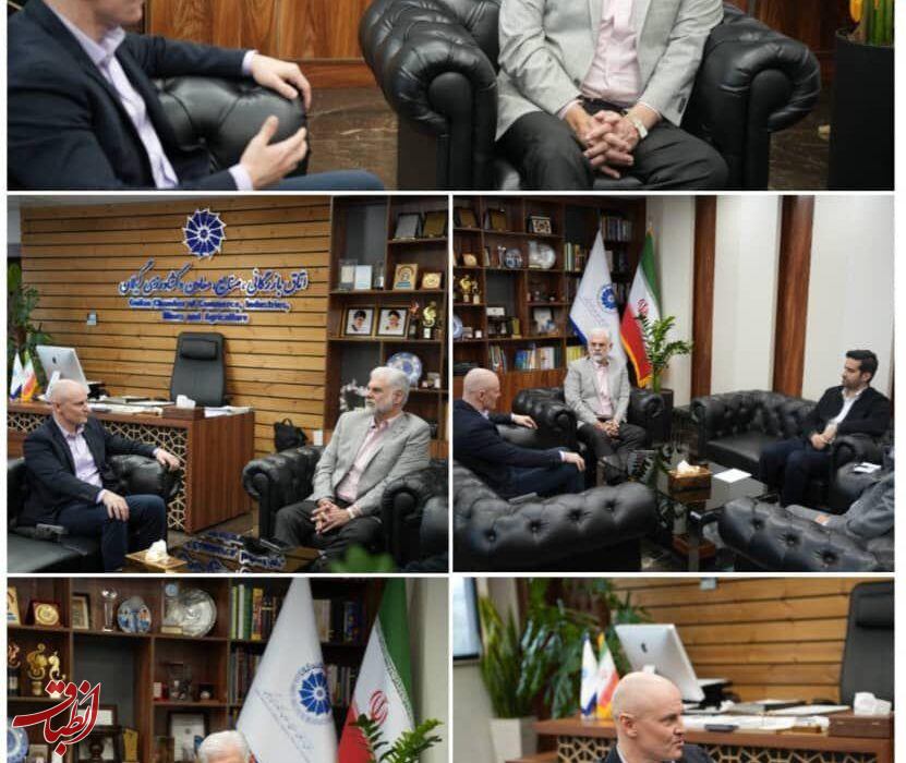 اتاق بازرگانی گیلان خواستار اقدام دیپلماتیک برای رفع بحران صف کامیون‌ها در مرز آستارا شد