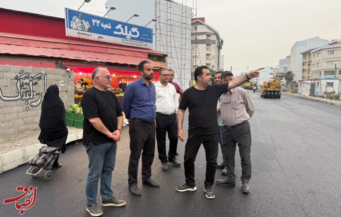 آغاز آسفالتریزی خیابان سعدی به سرگل پس از تملک ۹۸ ملک در رشت