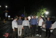 پخش ۲۰۰۰ تن آسفالت در ۶ محور اصلی شهر رشت در یک شب