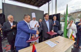 لاهیجان و سیسیان ارمنستان خواهرخوانده شدند+ تصاویر