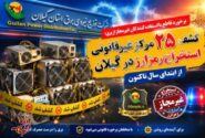 کشف ۲۵ مرکز غیرقانونی استخراج رمزارز در گیلان