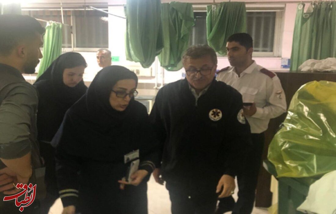آب‌گرفتگی اورژانس پورسینا؛ حضور میدانی رئیس دانشگاه علوم پزشکی گیلان